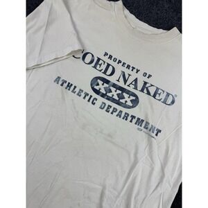 Vintage Coed Naked XXX Athletic Dept T Shirt XL USA Single Stitch Graphic